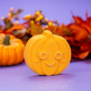 Smiley Pumpkin Bath Bomb