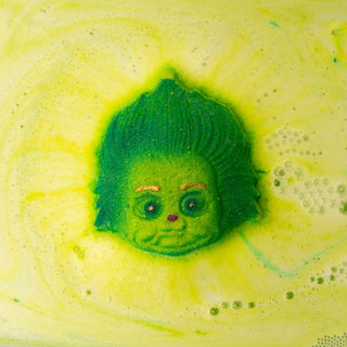 Baby Grinch Bath Bomb