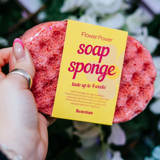 Flower Power Soap Sponge