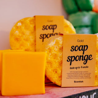 Gold Soap Sponge