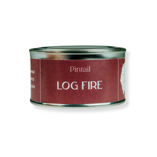 Log Fire Candle