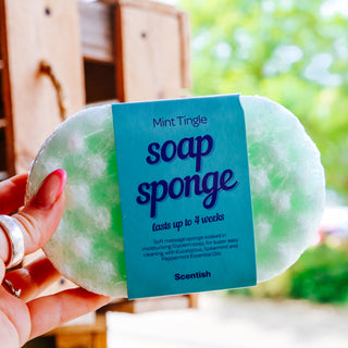 Mint Tingle Soap Sponge