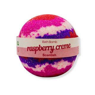 Raspberry Creme Bath Bomb