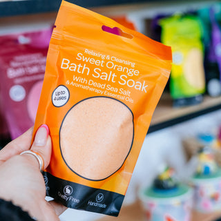 Sweet Orange Salt Soak