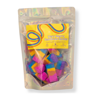 Very Berry Rainbow Bath Rocks