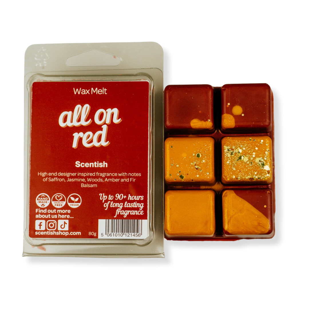 All On Red Wax Melt
