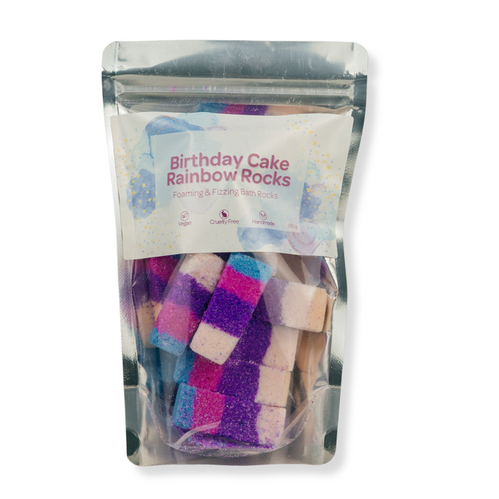 Birthday Cake Bath Rocks