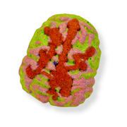 Zombie Mouldy Brain Bath Bomb