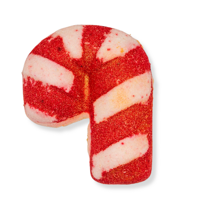 Candy Cane Bath Bomb