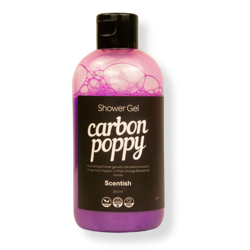 Carbon Poppy Shower Gel