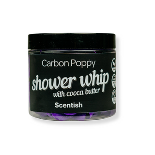 Carbon Poppy Whipped Soap