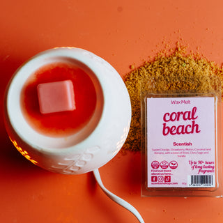 Coral Beach Wax Melt