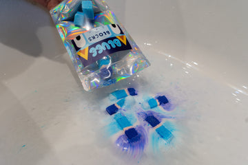 Bluee Blox Bath Rocks