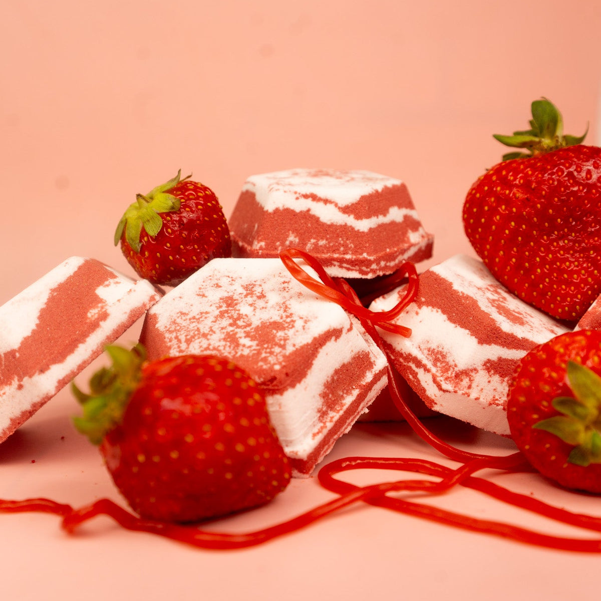 Strawberry Bon Bon Shower Steamer