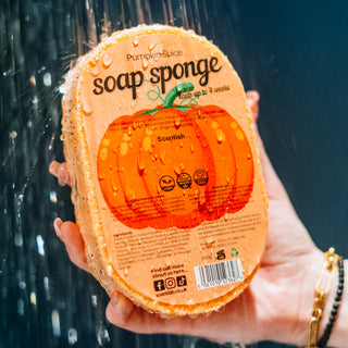 Pumpkin Spice Soap Sponge