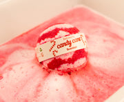 Candy Cane Bath Bomb