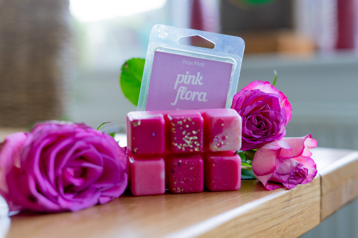 Pink Flora Wax Melt
