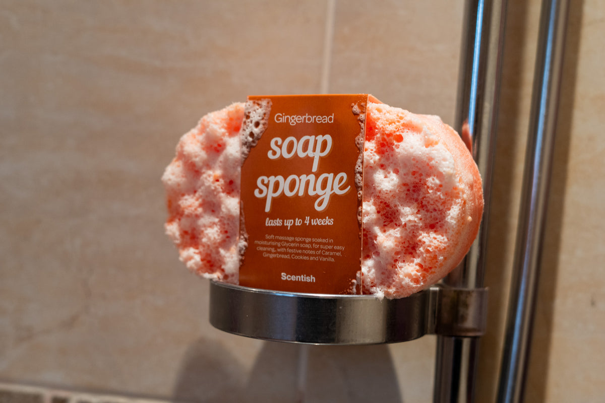Gingerbread Soap Sponge