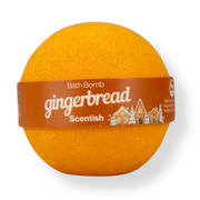 Gingerbread Round Bath Bomb