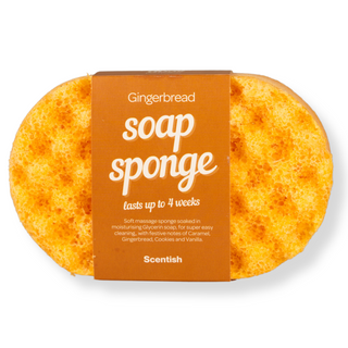 Gingerbread Soap Sponge