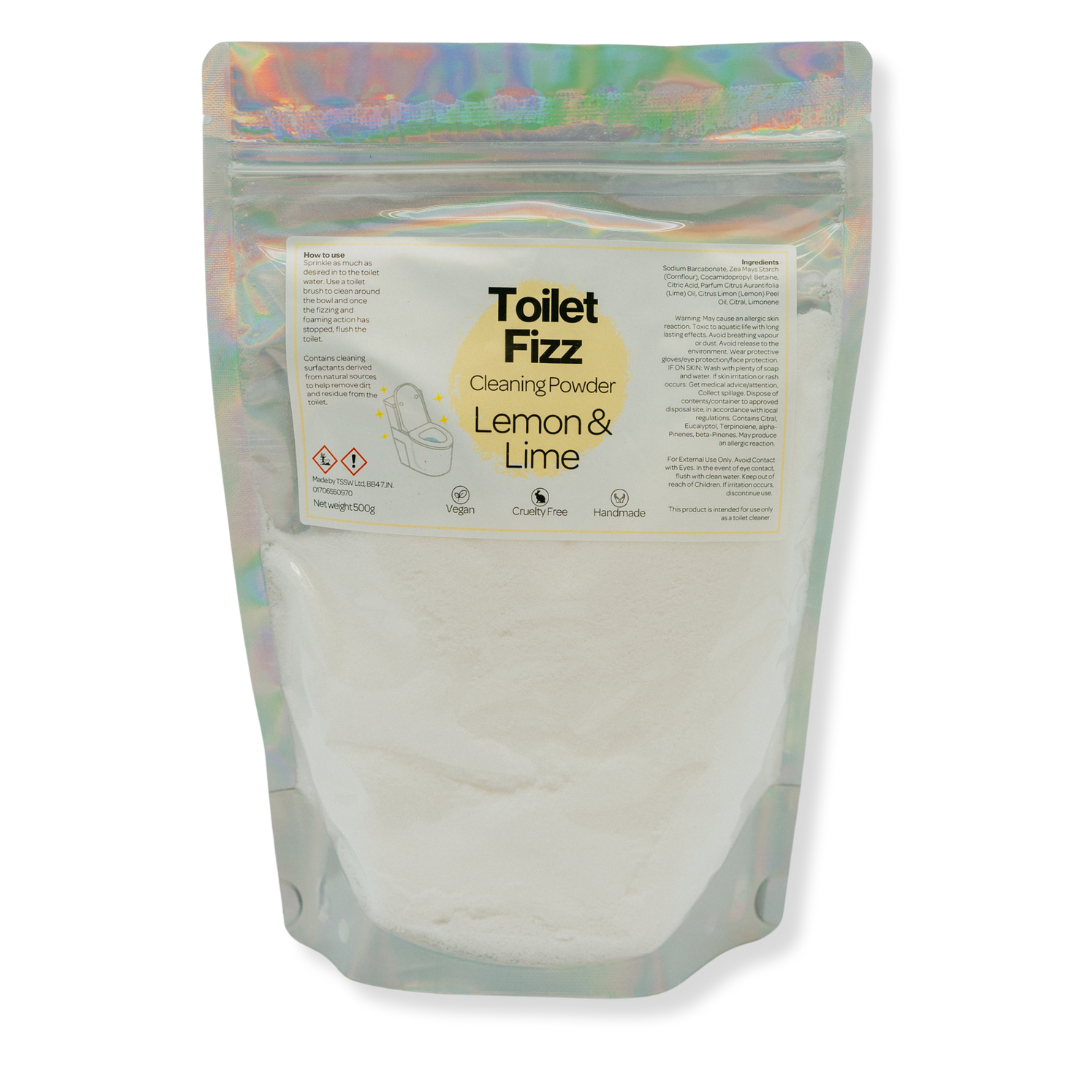 Lemon & Lime Toilet Fizz Cleaner | Trending Cleaning Product – Scentish