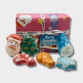 Merry Christmas Bath Bomb Gift Set