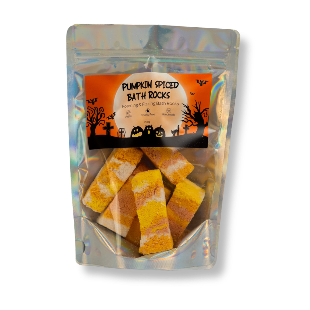 Pumpkin Spice Bath Rocks