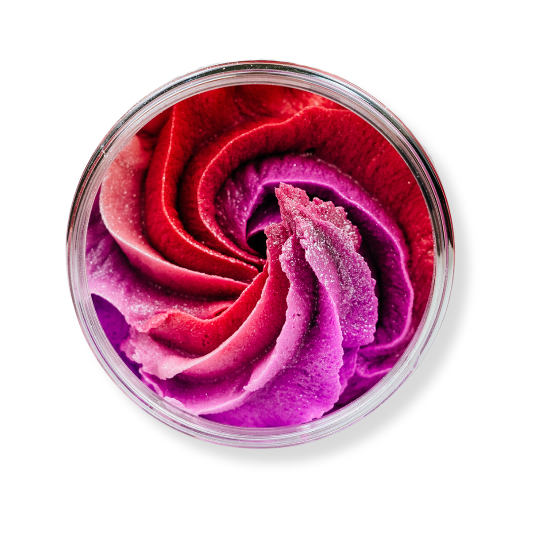 Raspberry Creme Whipped Soap