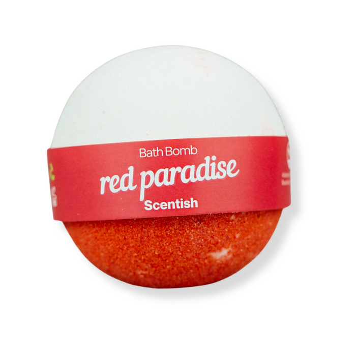 Red Paradise Bath Bomb