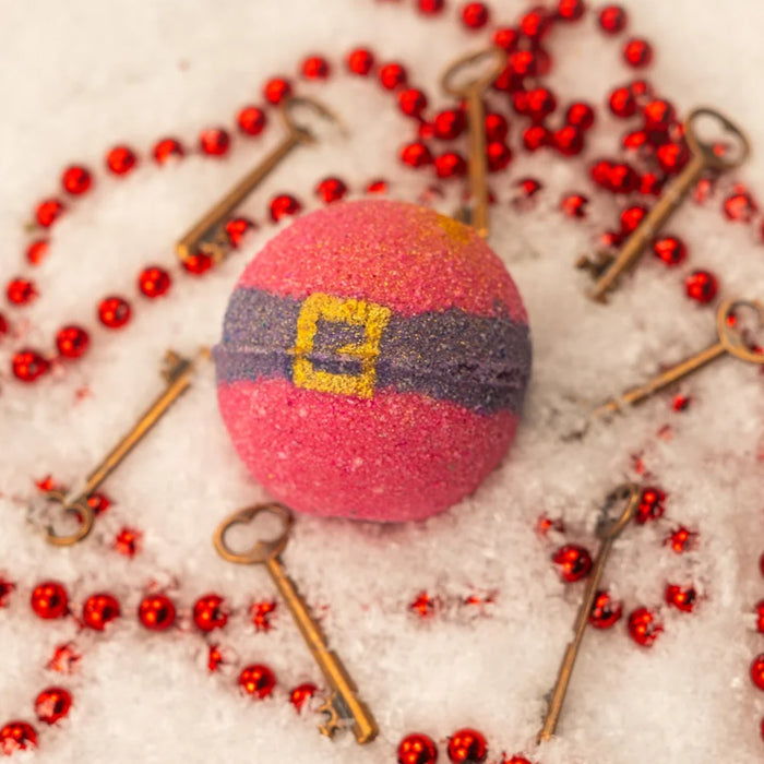 Santa Key Bath Bomb with Hidden Key