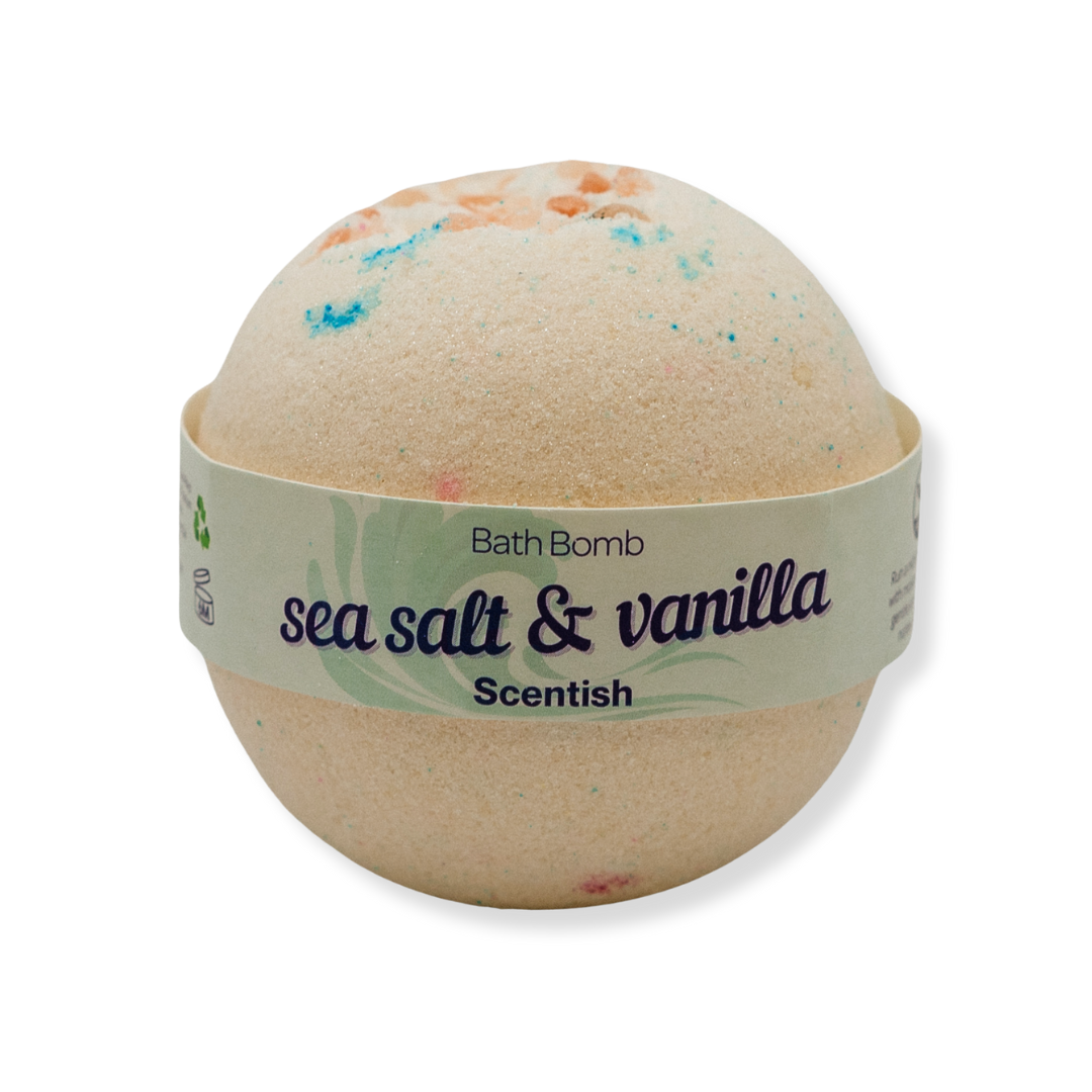 Sea Salt & Vanilla Bath Bomb