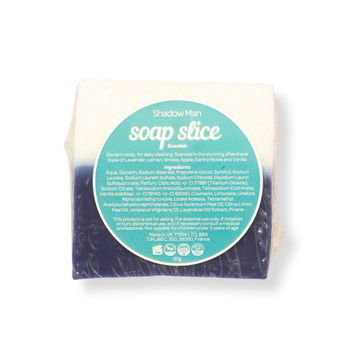 Shadow Man Soap Slice