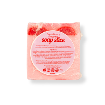 Squashberry Smoothie Soap Slice