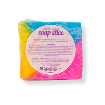 Unicorn Sparkle Soap Slice