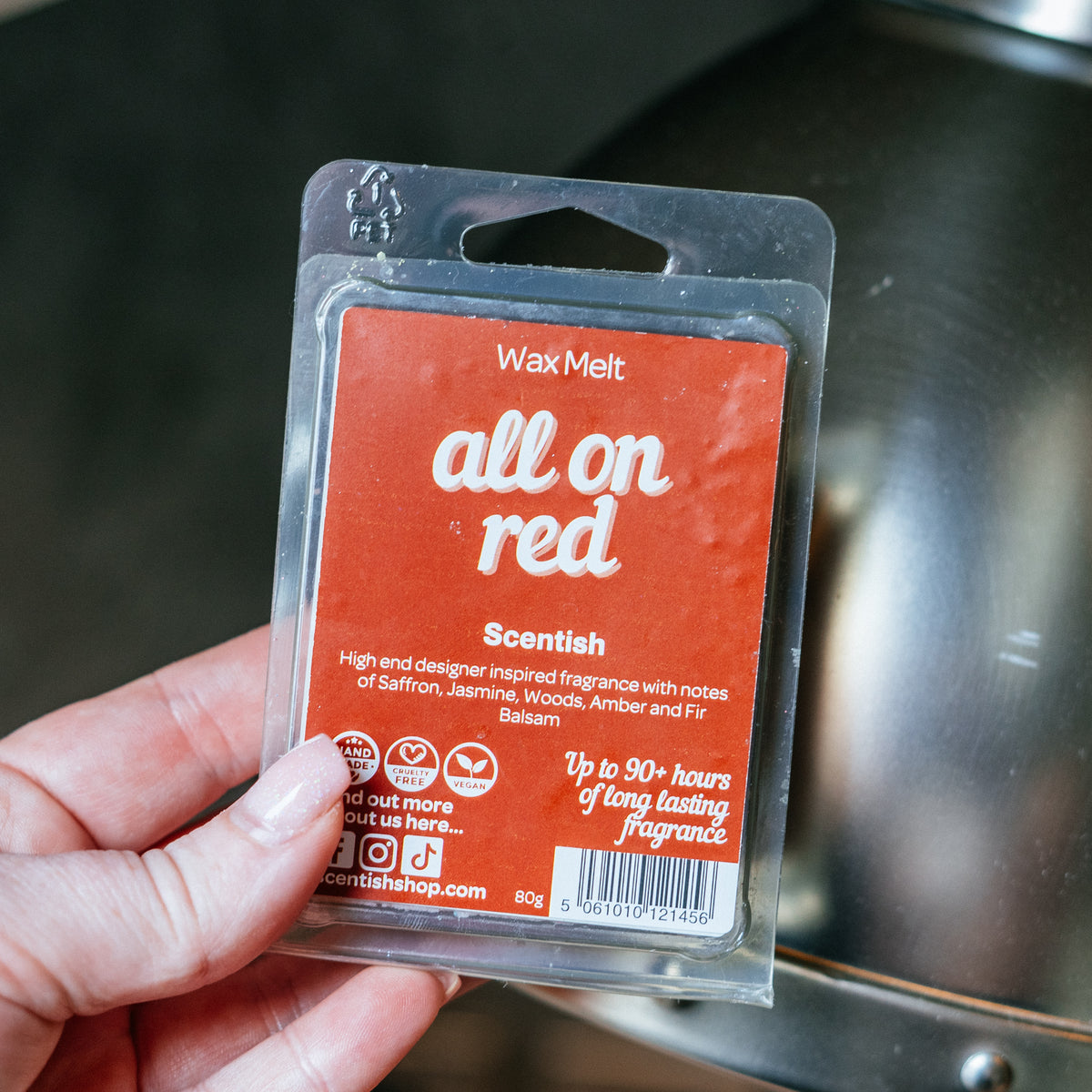 All On Red Wax Melt