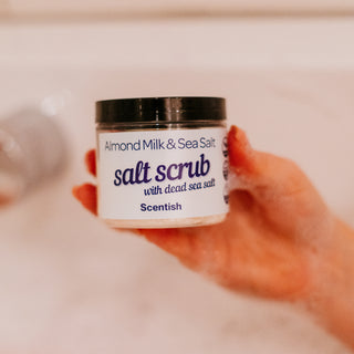 Almond Milk & Sea Salt Dead Sea Salt Body Scrub