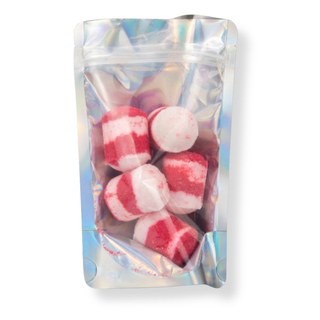 Candy Cane Shot Bombs