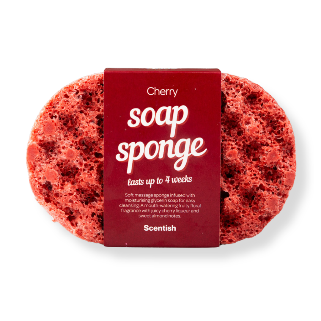 Cherry Soap Sponge