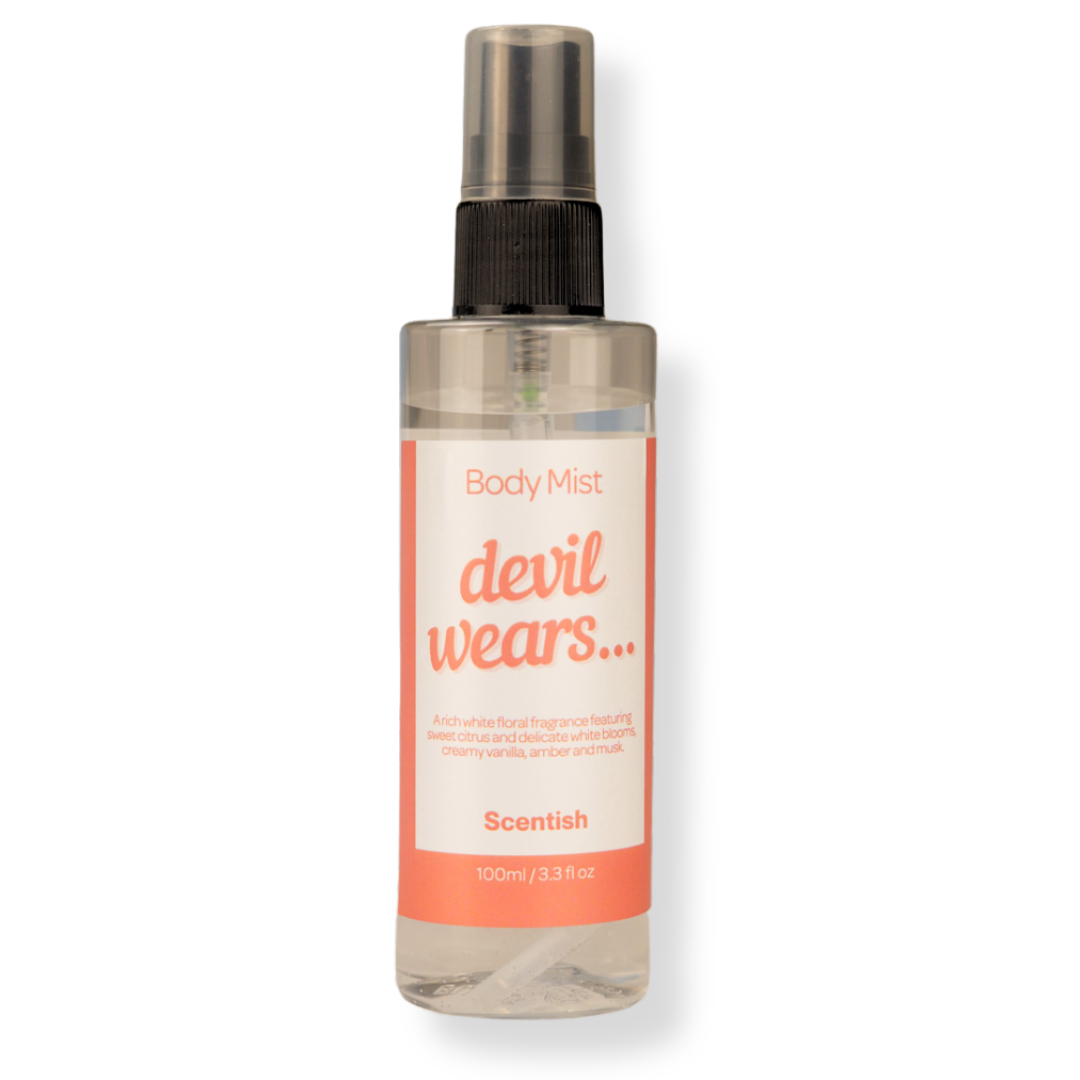 Devil Wears.... Body Mist