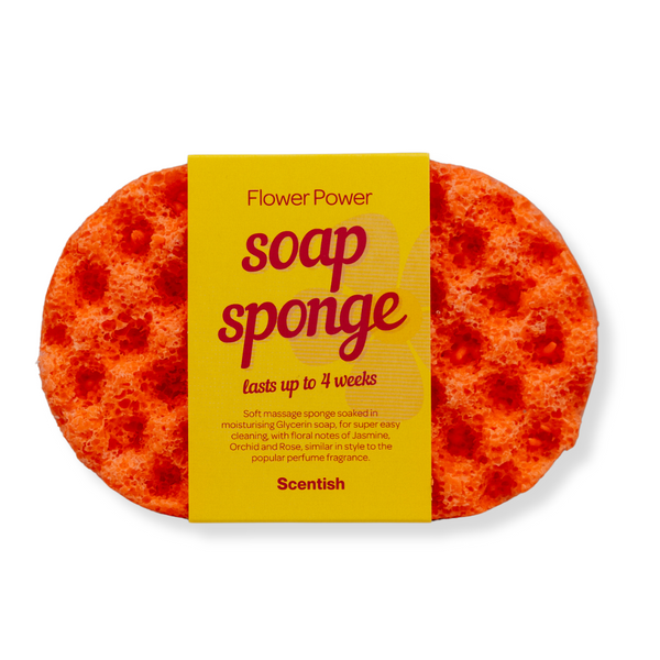 Flower Power Soap Sponge
