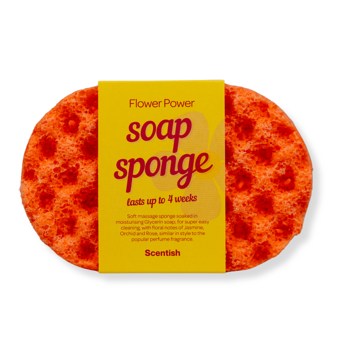 Flower Power Soap Sponge