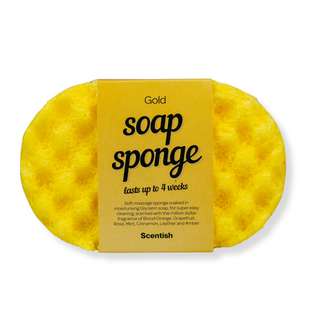 Gold Soap Sponge