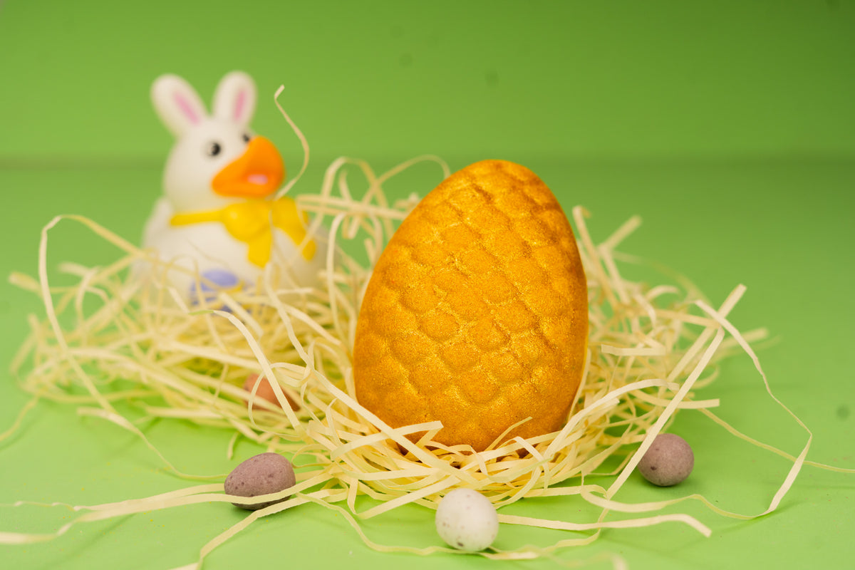 Golden Egg Bath Bomb