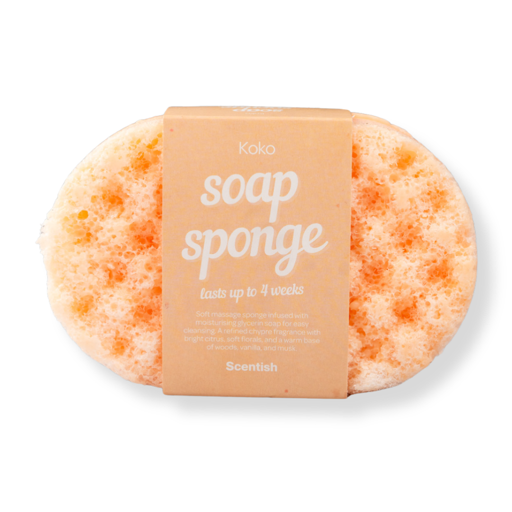 Koko Soap Sponge | Moisturising Soap Filled Sponges – Scentish