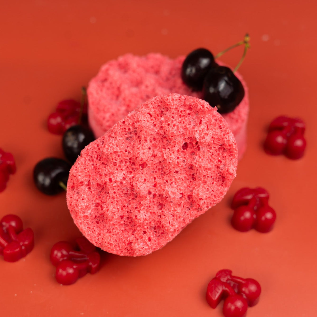 Cherry Mini Soap Sponge