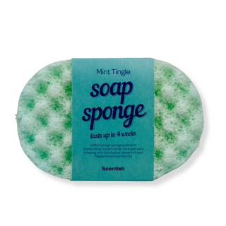 Mint Tingle Soap Sponge