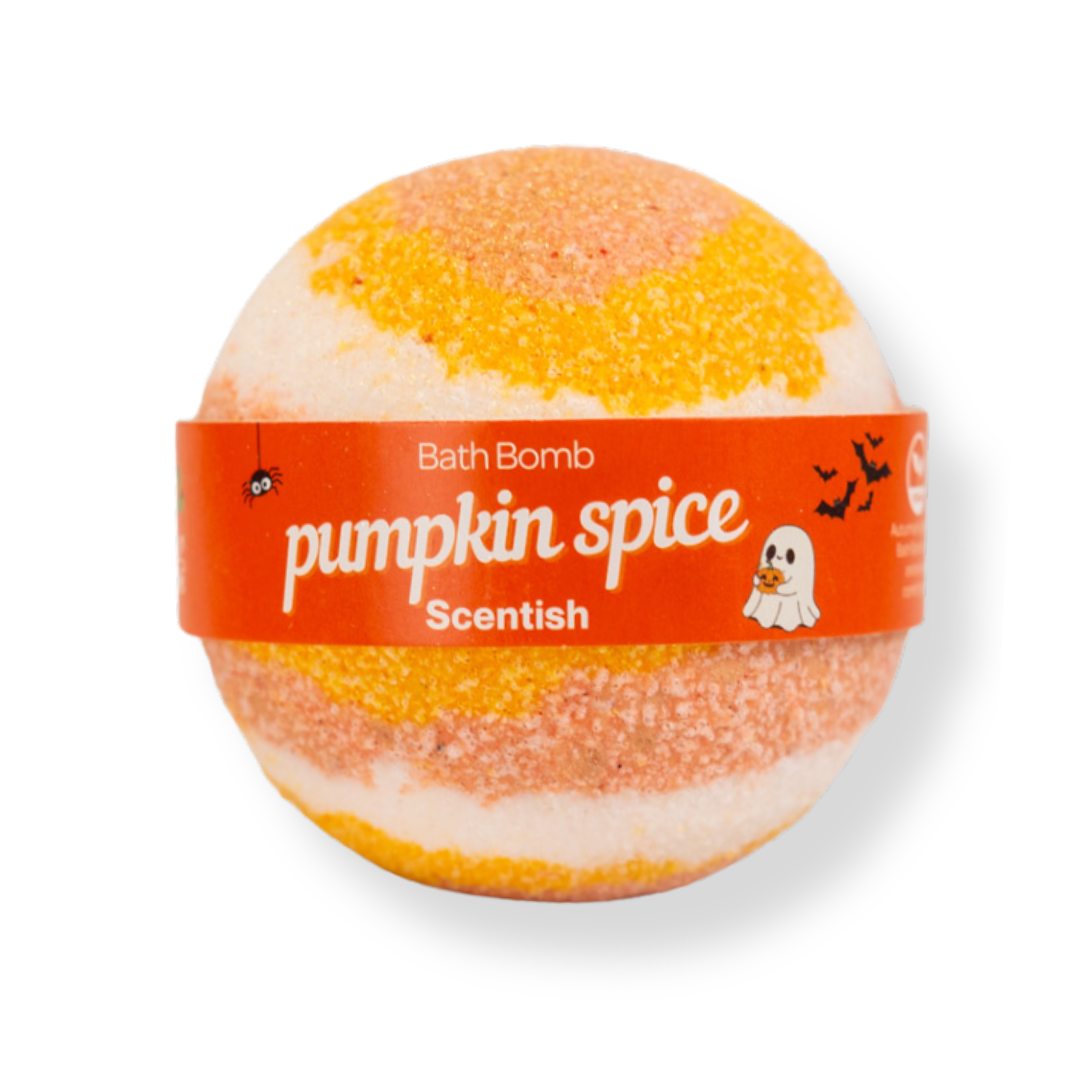 Pumpkin Spice Bath Bomb