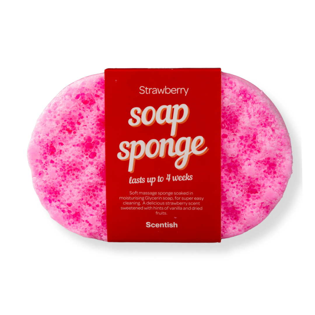 Strawberry Soap Sponge
