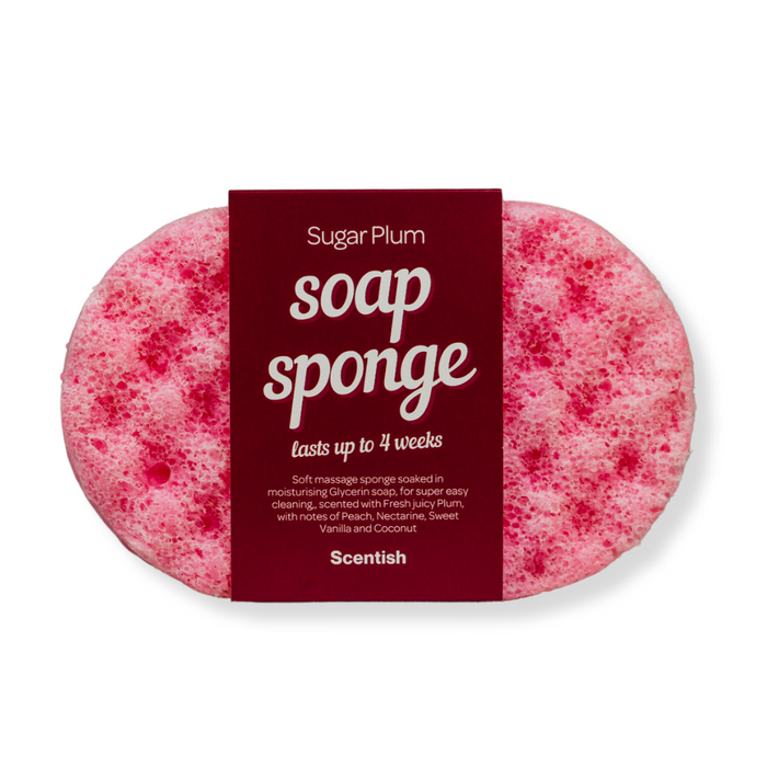 Sugar Plum Soap Sponge