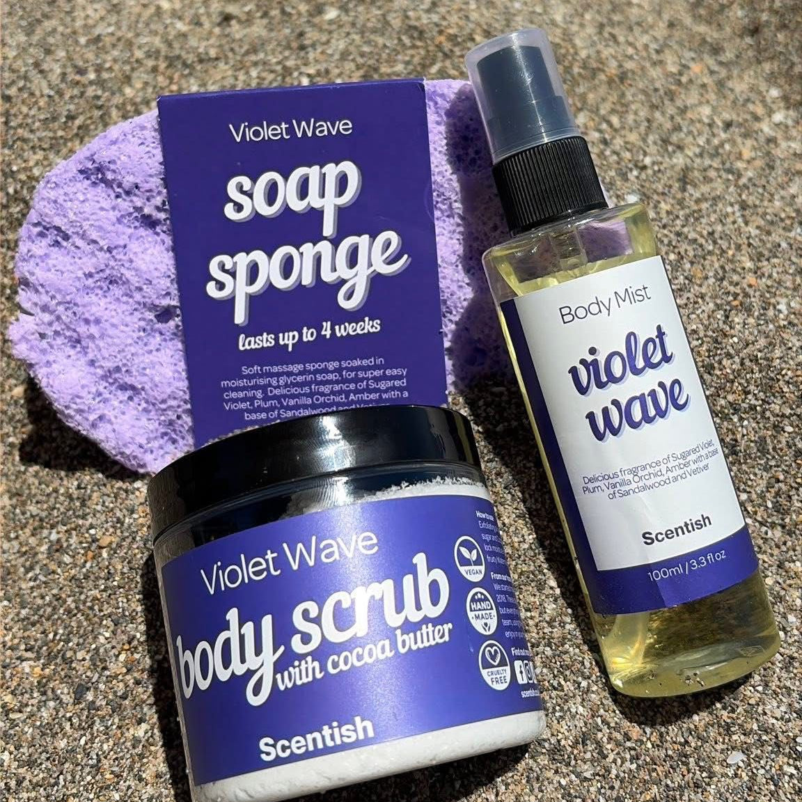 Violet Wave Body Scrub